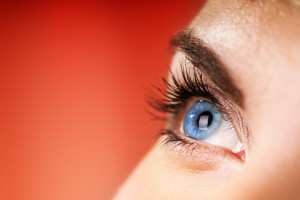 closeup of eye for cataract surgery costs